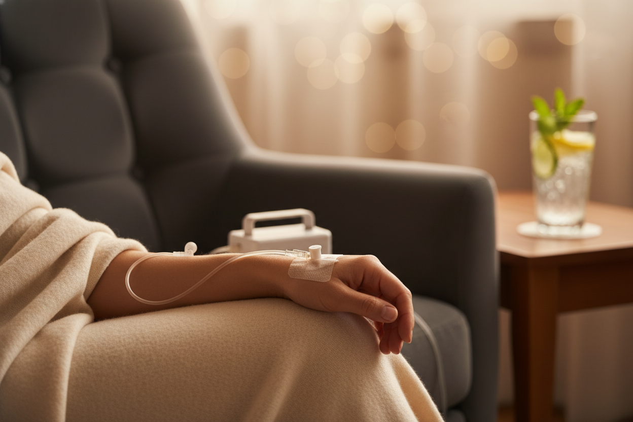 IV therapy session